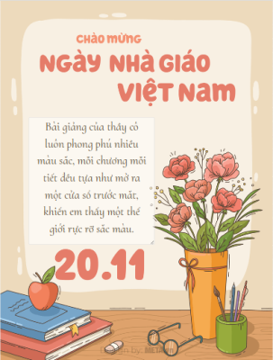 thiệp chúc mừng 20-11